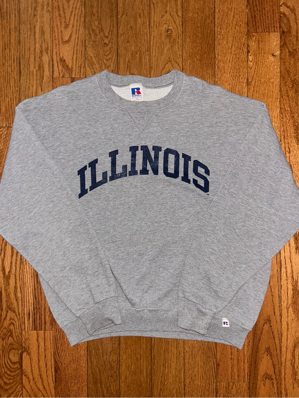 Illinois Russell Athletic Vintage Crewneck Size XL